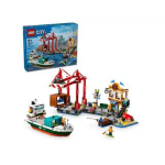 LEGO City 60422 Porto e nave merci