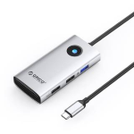 Orico PW11-5P Docking Station USB-C to USB/USB-C/HDMI Argento