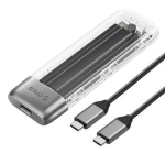Orico TXM2-C3 Box Esterno SSD Enclosure M.2 NVME USB Type-C - Trasparente