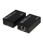 LINK EXTENDER HDMI TRAMITE CAVO RETE CAT 5/6 FINO 60MT INFR.TELEC. POC