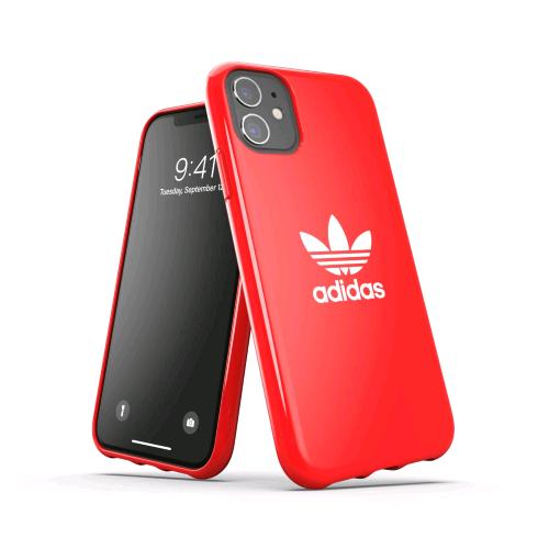 ADIDAS i-PHONE 13 PRO MAX COVER IN TPU COLORE ROSSO/BIANCO