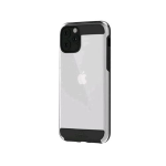 BLACK ROCK APPLE iPHONE 11 COVER IN TPU ANTI SHOCK ASSORBION TRASPARENTE/NERO