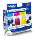 BROTHER MULTIPACK LC-980VALBP PACK CARTUCCE NERO+CIANO+MAGENTA+GIALLO