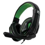 CUFFIE GAMING FENNER SOUNDGAME PER PC E CONSOLE + MICROFONO GREEN