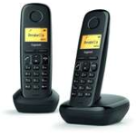 CORDLESS DUO GIGASET A170 NERO