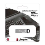 KINGSTON DATATRAVELER KYSON 128GB USB A 3.2 ARGENTO