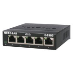 SWITCH DI RETE NETGEAR GS305-300PES NON GESTITO L2 GIGABIT ETHERNET (10/100/1000) NERO