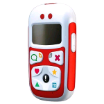 GIOMAX BABY PHONE U10 DUAL BAND GPS TASTI PREIMPOSTATI TASTO SOS COLORE ROSSO