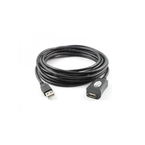 ADJ CAVO USB 2.0 A-A 5MT M/F PROLUNGA RIPETITORE DI SEGNALE BLACK