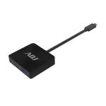 ADJ HUB DOCK TYPE C MULTIPORT BK HDMI+USB3.1+POWER DELIVERY PORT
