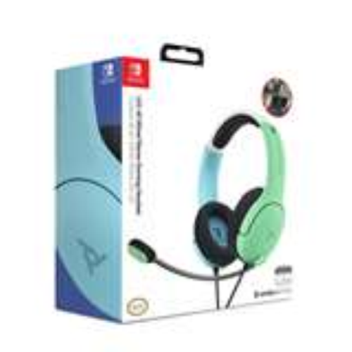 Pdp CUFFIE PDP LVL40 PADIGLIONE PER SWITCH WIRED HEADSET BLUE/GREEN