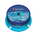VERBATIM 43352 CAMPANA 25 CD-R 0.7GB