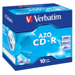 VERBATIM CD-R DATALIFE PLUS 700MB 80MIN 52X 10PZ