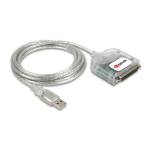 HAMLET XUPP25 CAVO DI INTERFACCIA USB 2.0/PARALLELA (26p) COLORE BIANCO