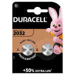 BATTERIE DURACELL BOTTONE 2032 BLISTER DA 2 PEZZI