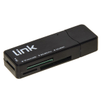 LINK CARD READER ESTERNO USB 3.0 MICRODSD/SD/MMC/MS/MSPRO/MSDUAL