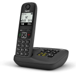 CORDLESS GIGASET AS 490 SEGRETERIA DECT BLACK 