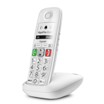 CORDLESS GIGASET E290 WHITE DECT SENIOR