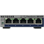 NETGEAR GS105E SWITCH 5 LAN RJ-45 10/100/1000Mbps GRIGIO