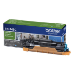 BROTHER TN-243C TONER CIANO 1.000 PAG PER HLL3210CW / HLL3230CDW / HLL3270CDW / DCPL3550CDW / MFCL3730CDN / MFCL3750CDW / MFCL3770CDW