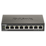 D-LINK DGS-1100-08V2 SWITCH 8 PORTE GIGABIT 10/100/1000 NERO