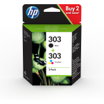 HP MULTIPACK 303 CARTUCCE INK-JET NERO + TRICROMIA
