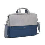 Rivacase Prater 7532 Borsa anti-theft Laptop bag 15.6'' grey/dark blue