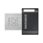 SAMSUNG FIT PLUS CHIAVETTA USB 256GB USB 3.1 GEN1 TYPE-A VELOCITÀ DI LETTURA FINO A 400 MB/S GRIGIO TITANIUM