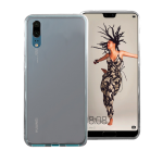Cover Gel Prot. + White Huawei P20