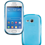 Cover Gel Protection Plus Azure Samsung Fame Lite