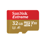 SANDISK EXTREME MICRO SDHC 32GB + ADATTATORE