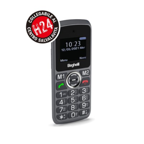 Maxcom comfort mm426 1.77 72gr nero telefono per anziani