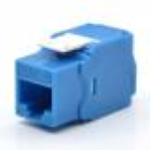 WP Cabling Presa Keystone Cat.6a UTP, Toolless, Colore Blu
