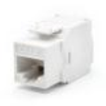 WP Cabling Presa Keystone Cat.6 UTP, Toolless, Colore Bianco