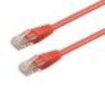 WP Cabling CAVO PATCH CAT.6 UTP, 0.5m ROSSO