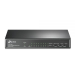SWITCH TP-LINK 9 PORTE 10-100MBIT DI CUI 8P POE+ 65 W POE POWER PLUG AND PLAY