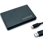 NILOX BOX VUOTO PER HDD 2.5" USB 3.1 TYPE C BLACK