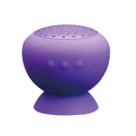 Start MUSHROOM Speaker Bluetooth con Microfono Ventosa Portatile VIOLA