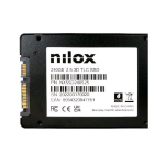 NILOX NXSSD240S25 SSD 240GB SATA 2.5" 3D TLC SCRITTURA 450 MB/S LETTURA 520 MB/S
