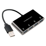 MEDIACOM HUB USB 2.0 4 PORTE
