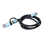 I-TEC C31USBCACBL CAVO USB 1 M 3.0 USB C NERO BLU