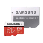 Samsung EVO Plus Micro SDHC 512GB Classe 10 100/90 MB/s