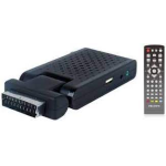 MINI DECODER MAJESTIC DEC-663 SCART/HDMI DVB-T/T2 HD/USB/REC Black