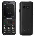 CELLULARE PANASONIC KX-TU250EXBN 2.4" DUAL SIM EASY PHONE 4G BLACK 