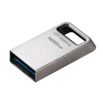 KINGSTON DATATRAVELER MICRO CHIAVETTA USB3.2 128GB 200MB/S METAL ARGENTO