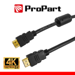 PROPART CAVO HDMI 2.0 HIGH SPEED 4K 3D ETHERNET 5M SP-SP + FILTR NER