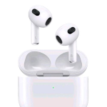 AIRPODS APPLE TERZA GENERAZIONE CON CUSTODIA MAGSAFE RICARICA LIGHTNING/WIRELESS CHIP APPLE H1 BIANCO MPNY3TY/A 