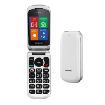 CELLULARE BRONDI STONE+ 2.4" DUAL SIM WHITE ITALIA SENIOR PHONE