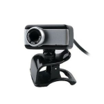 WEBCAM SWC-008 CON MICROFONO BLACK/SILVER