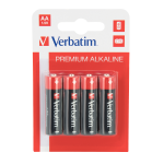 Verbatim batteria AA alkaline 4 pz